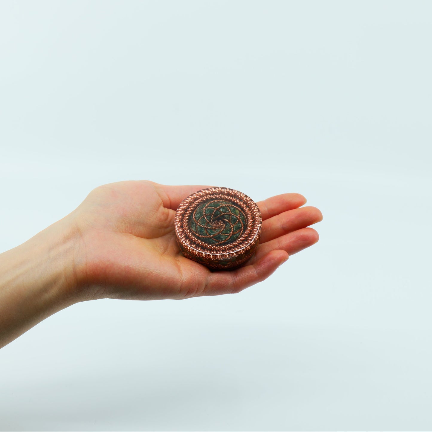 Torus — Green Aventurine Rodin Coil