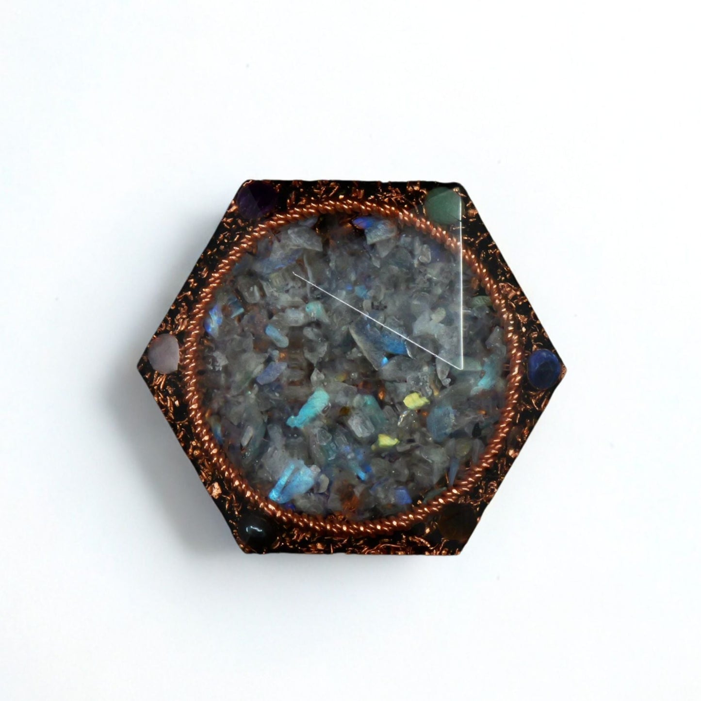 Hexagon — Labradorite