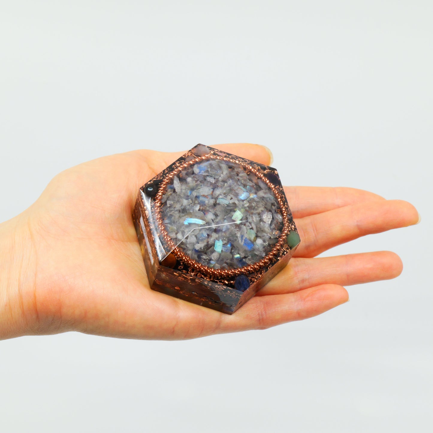 Hexagon — Labradorite