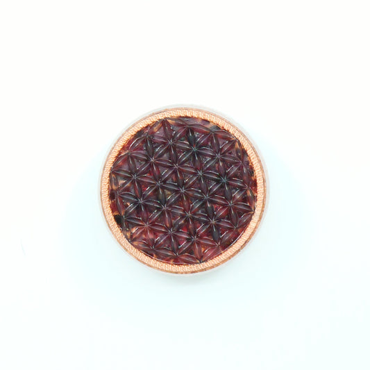 Flower of Life — Garnet