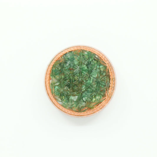 Flower of Life — Green Aventurine