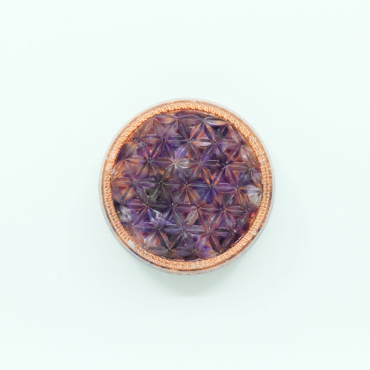 Flower of Life — Amethyst