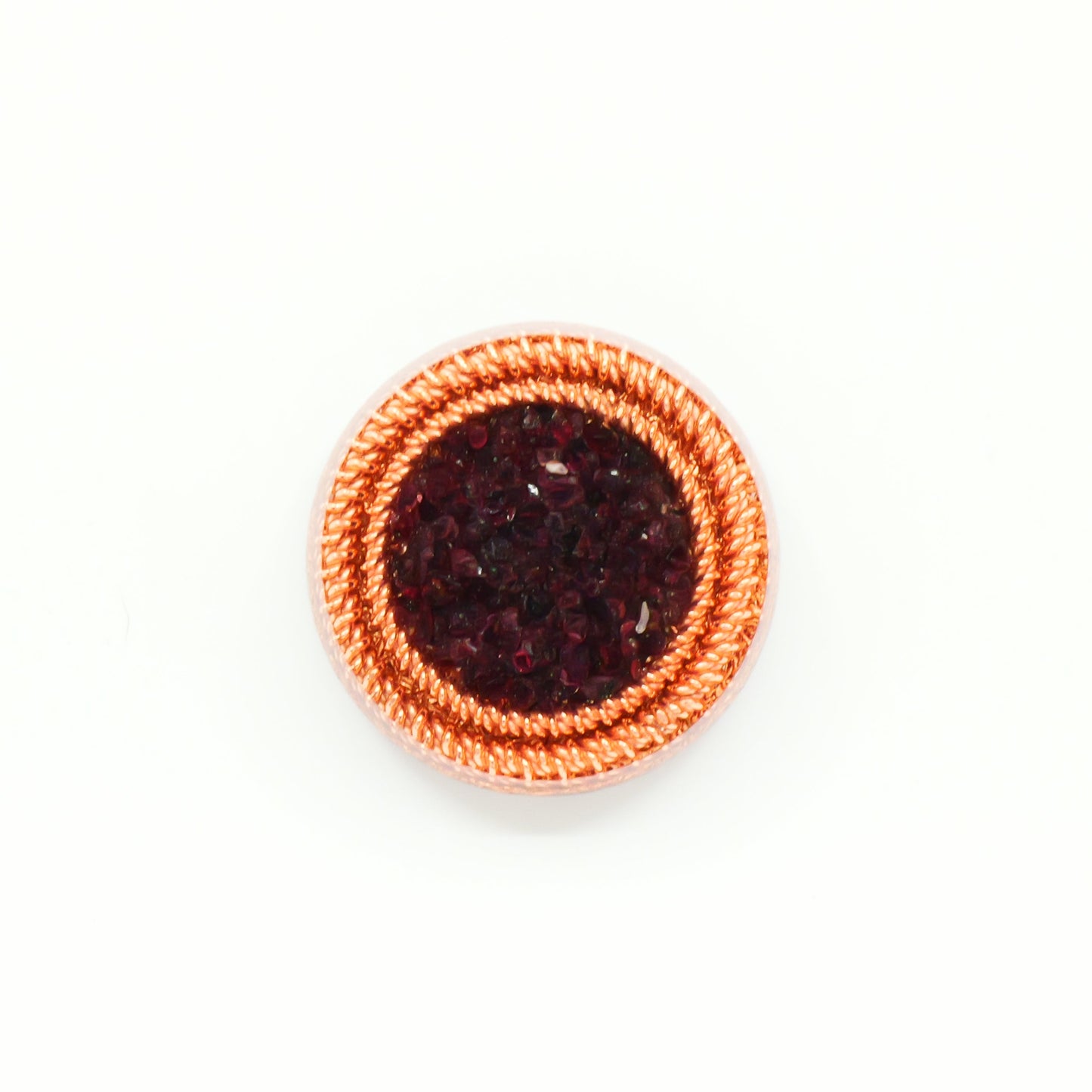Pocket Orgonite & Necklace — Garnet