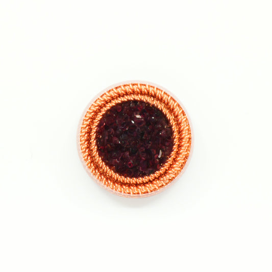 Pocket Orgonite & Necklace — Garnet