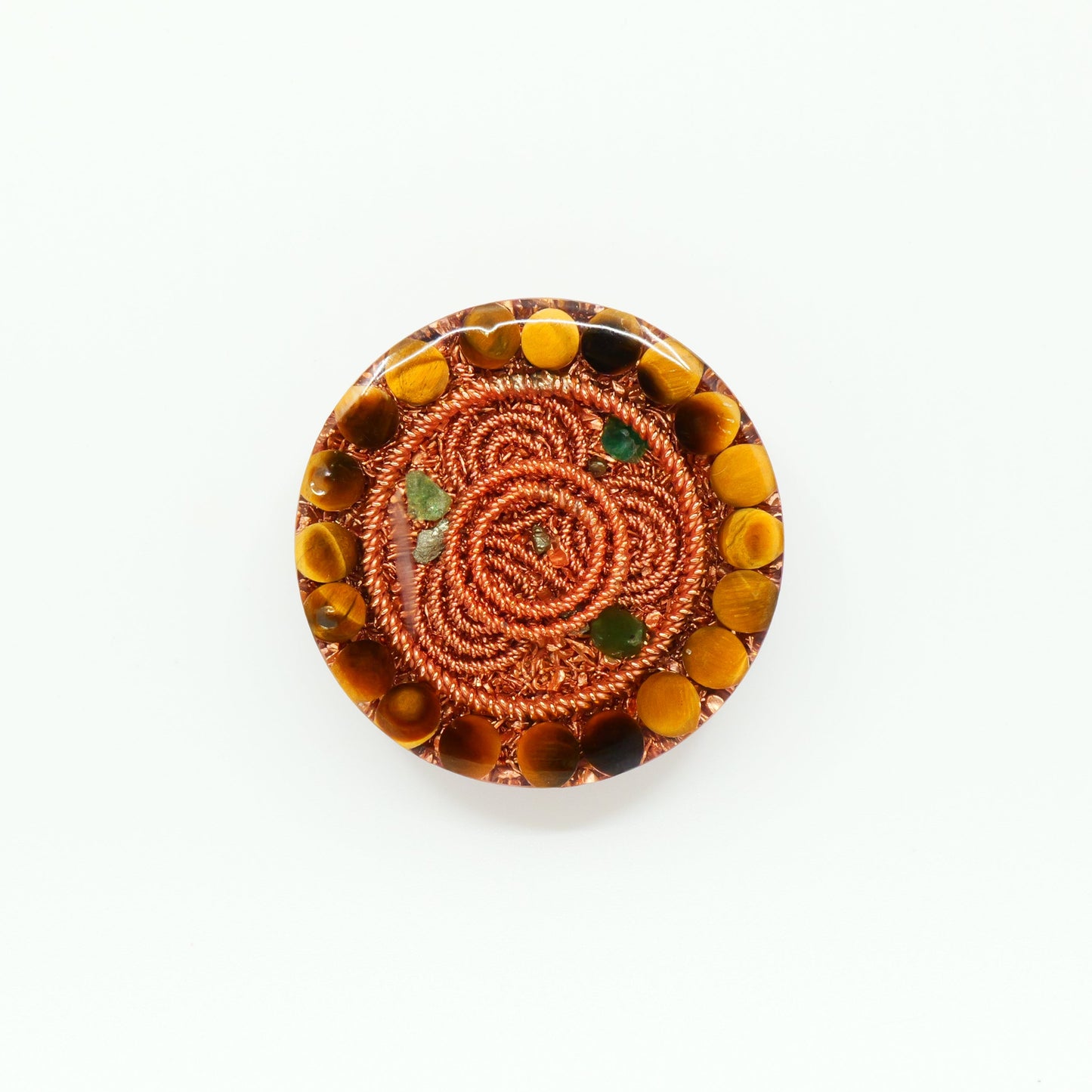 Pocket Orgonite & Necklace — Citrine