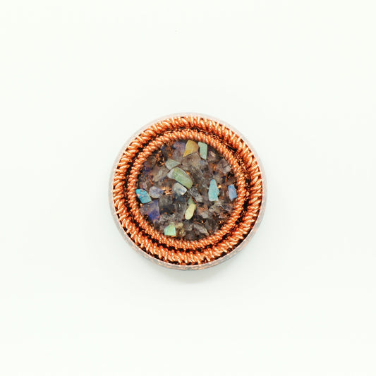 Pocket Orgonite & Necklace — Labradorite