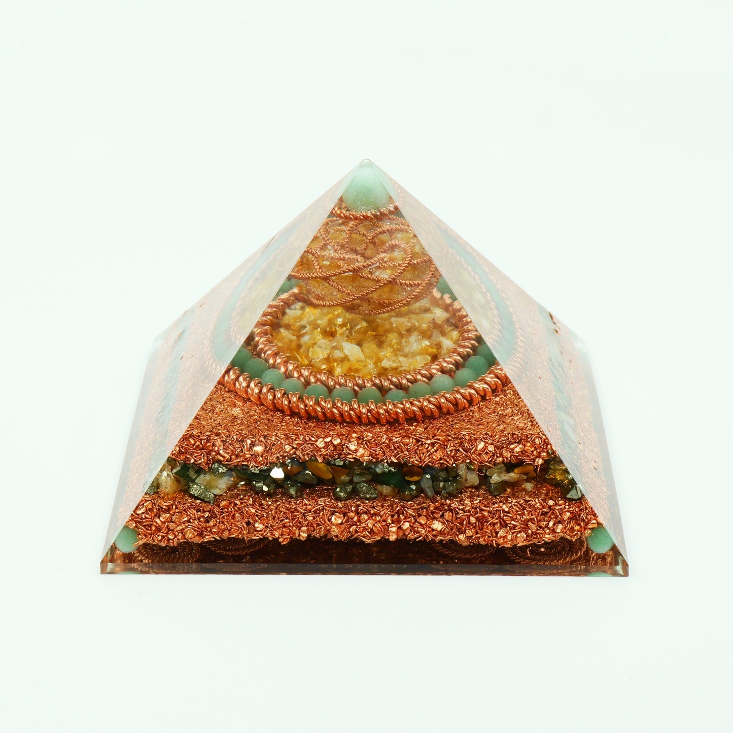 Pyramid — Citrine Rodin Coil