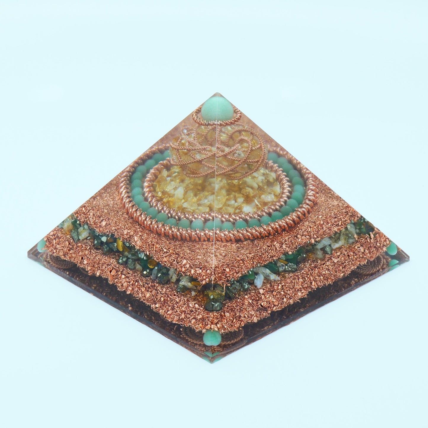 Pyramid — Citrine Rodin Coil