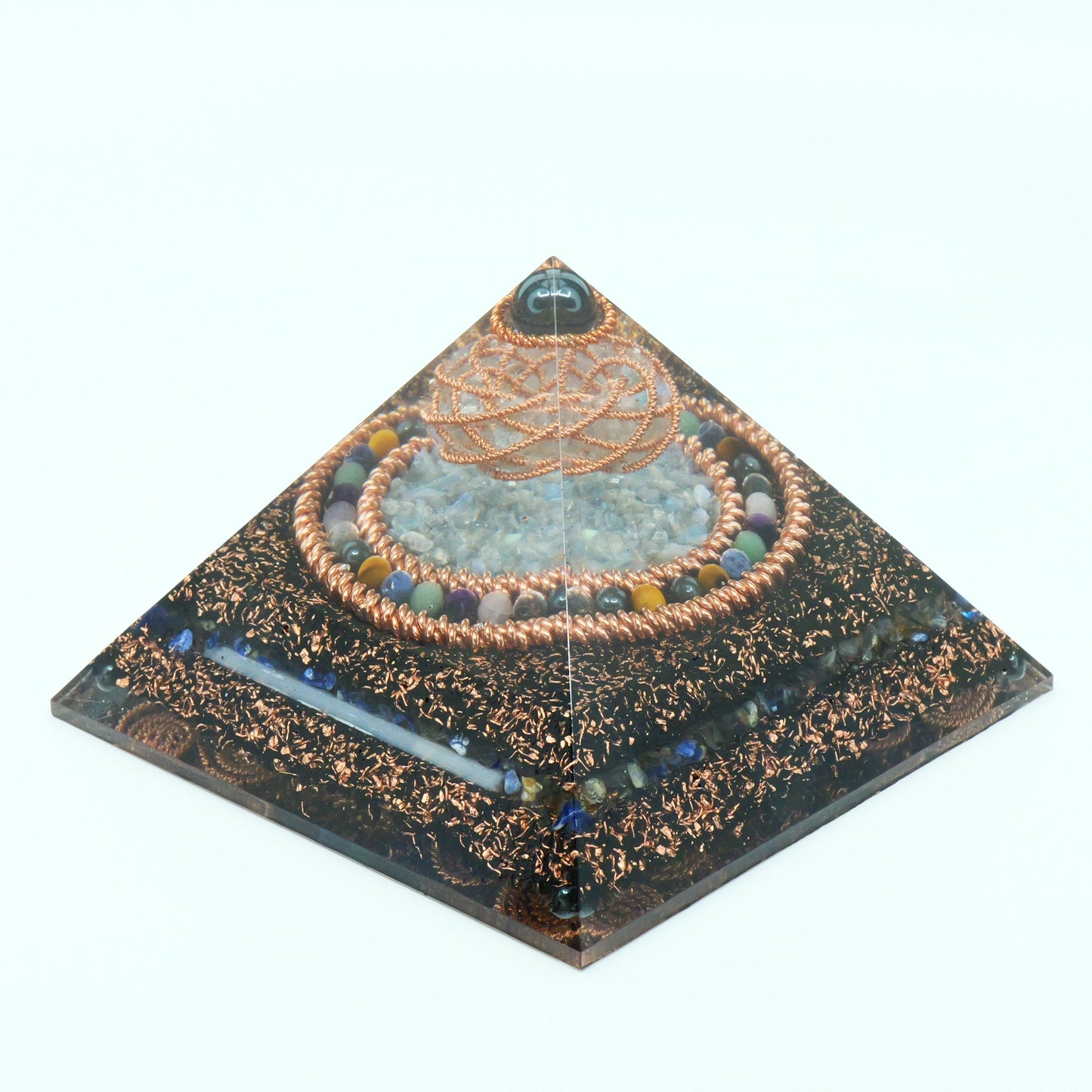 Pyramid — Labradorite Rodin Coil