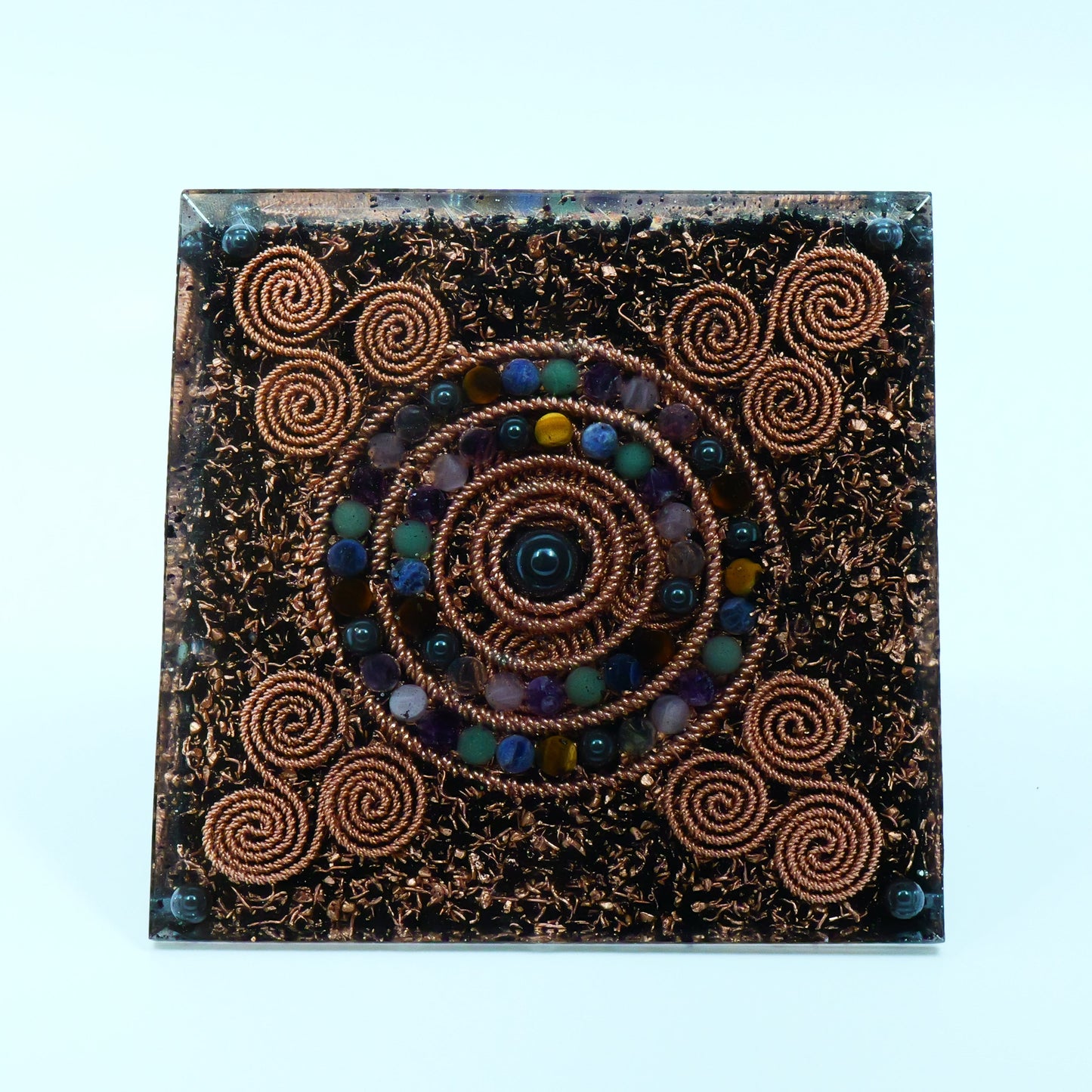 Pyramid — Labradorite Rodin Coil