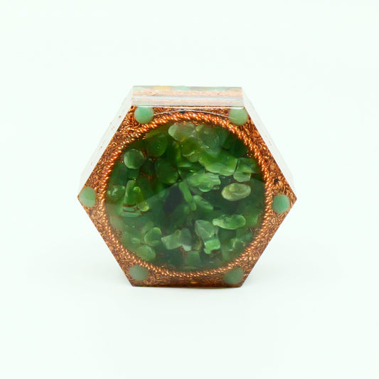 Hexagon — Green Jade