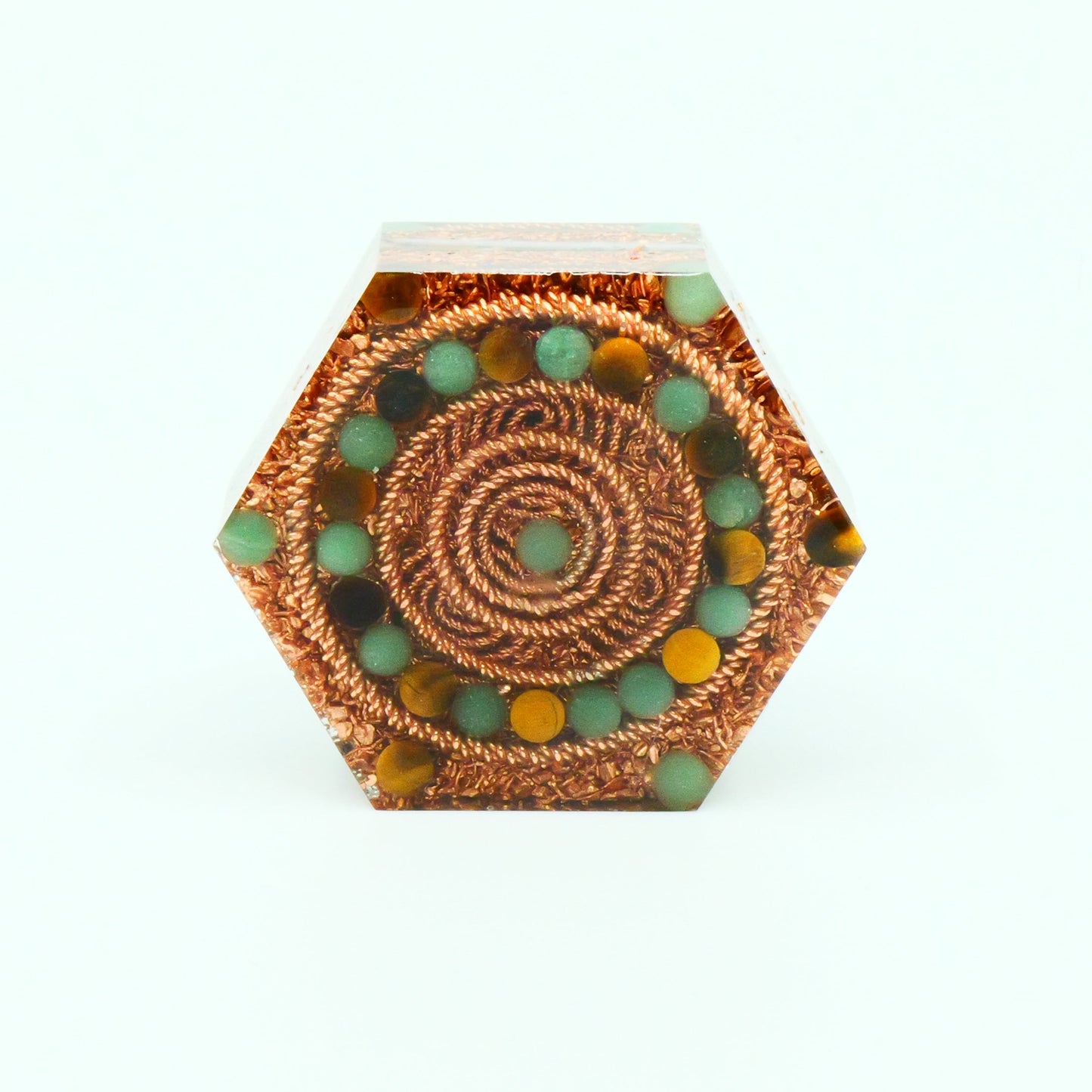 Hexagon — Green Jade