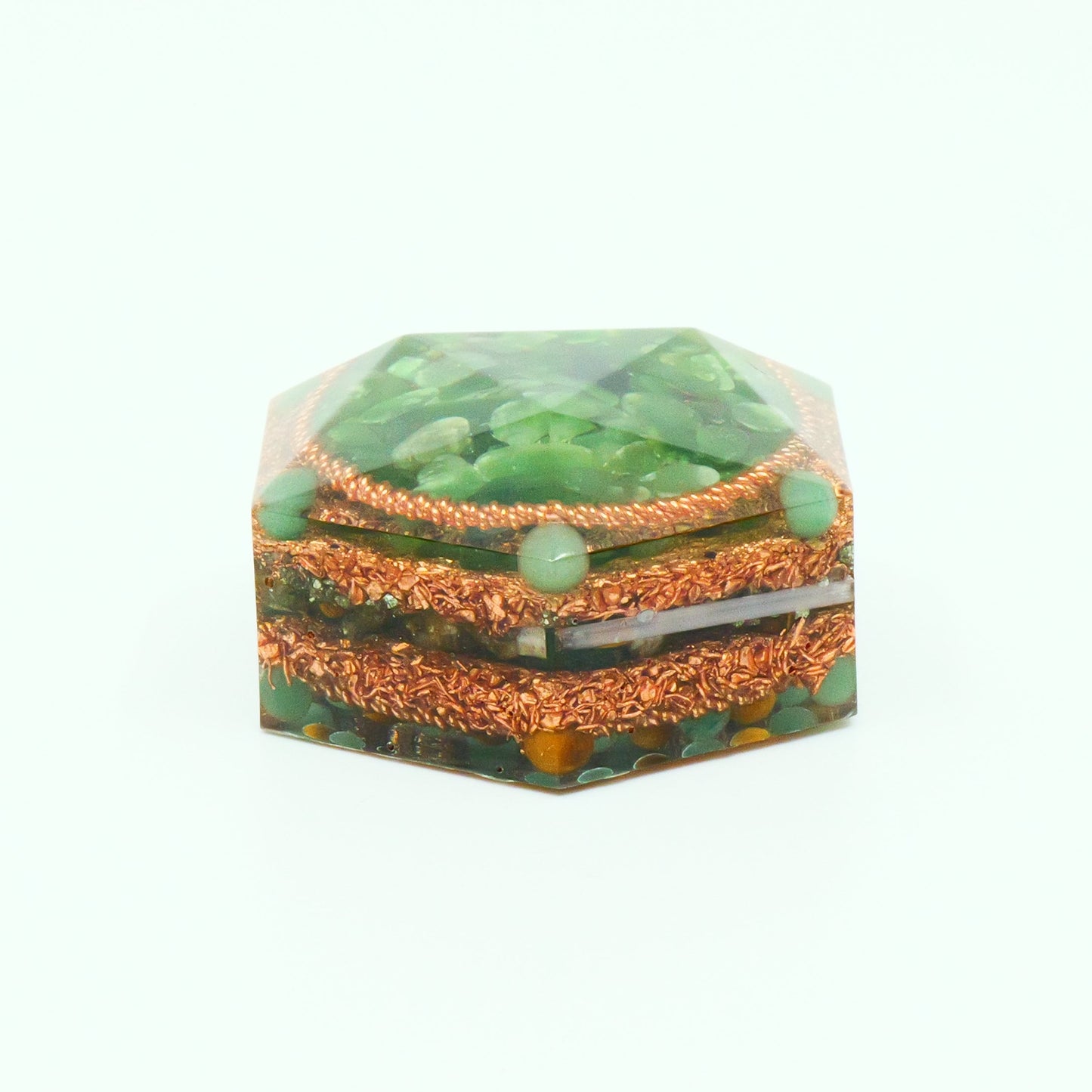 Hexagon — Green Jade