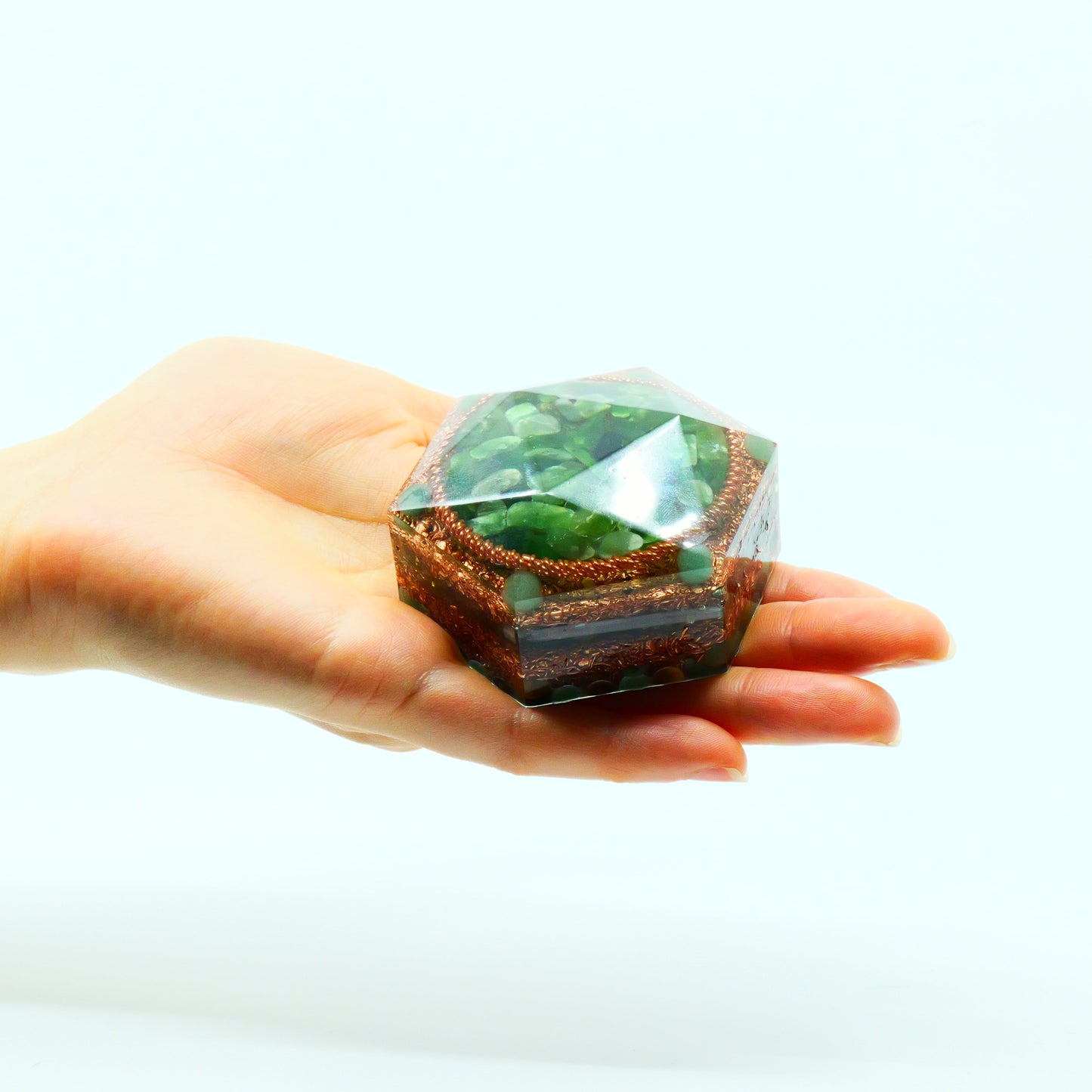 Hexagon — Green Jade