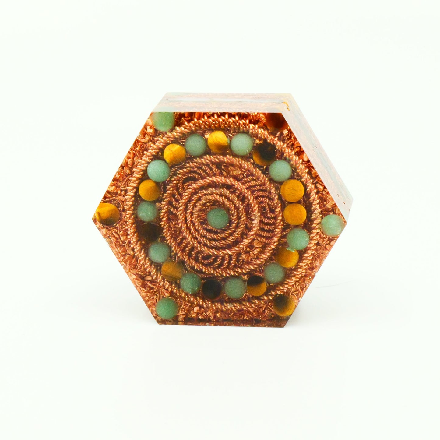 Hexagon — Pyrite Rodin Coil