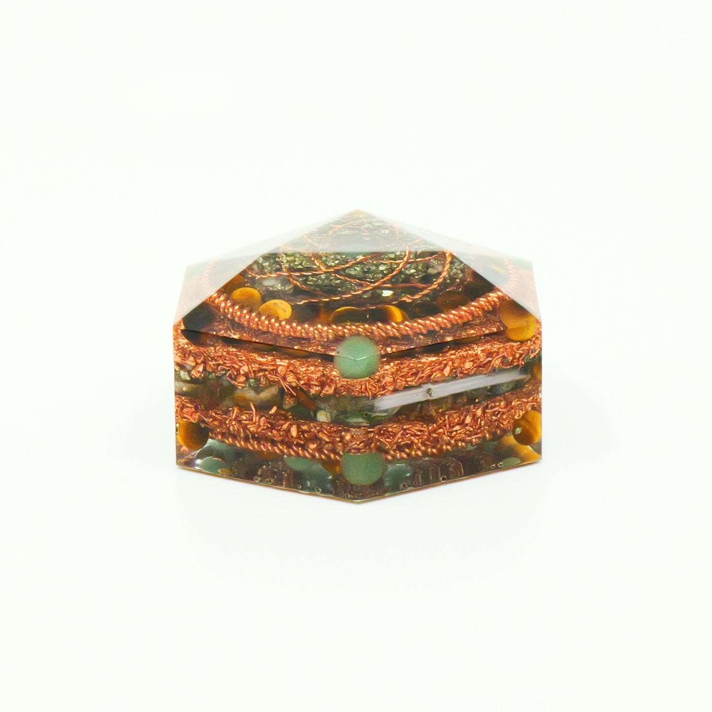 Hexagon — Pyrite Rodin Coil