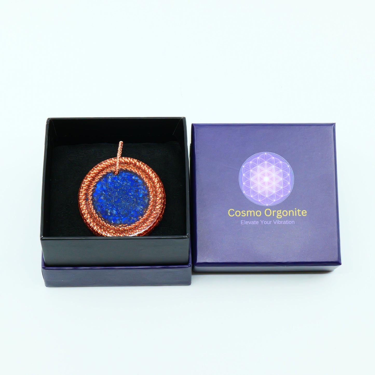 Pocket Orgonite & Necklace — Lapis Lazuli