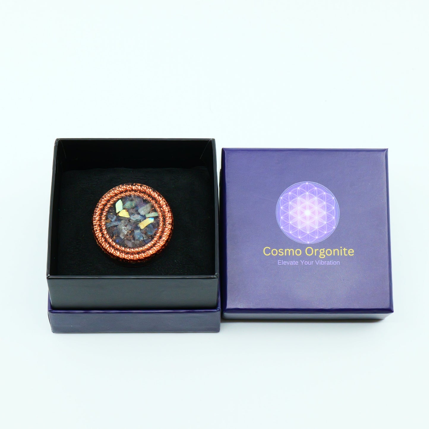 Mini Pocket Orgonite — Labradorite