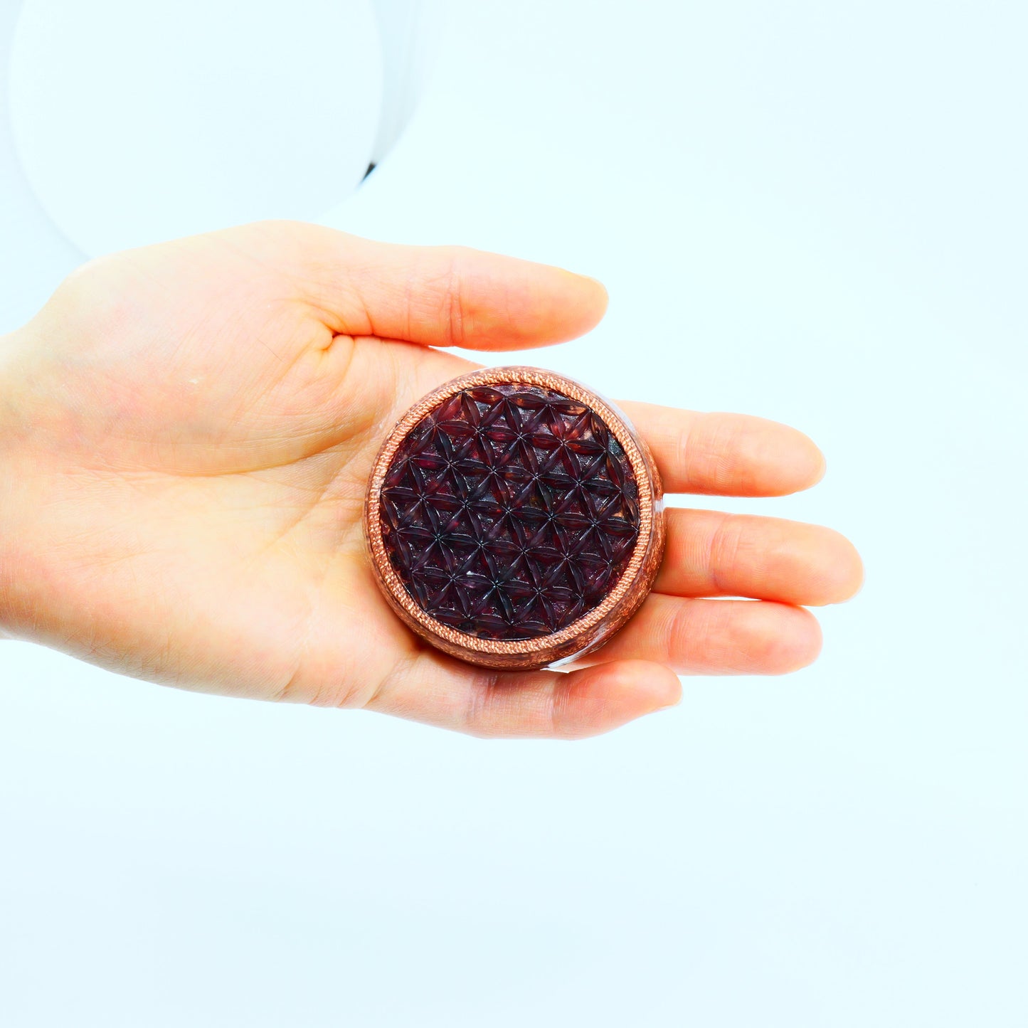 Flower of Life — Garnet