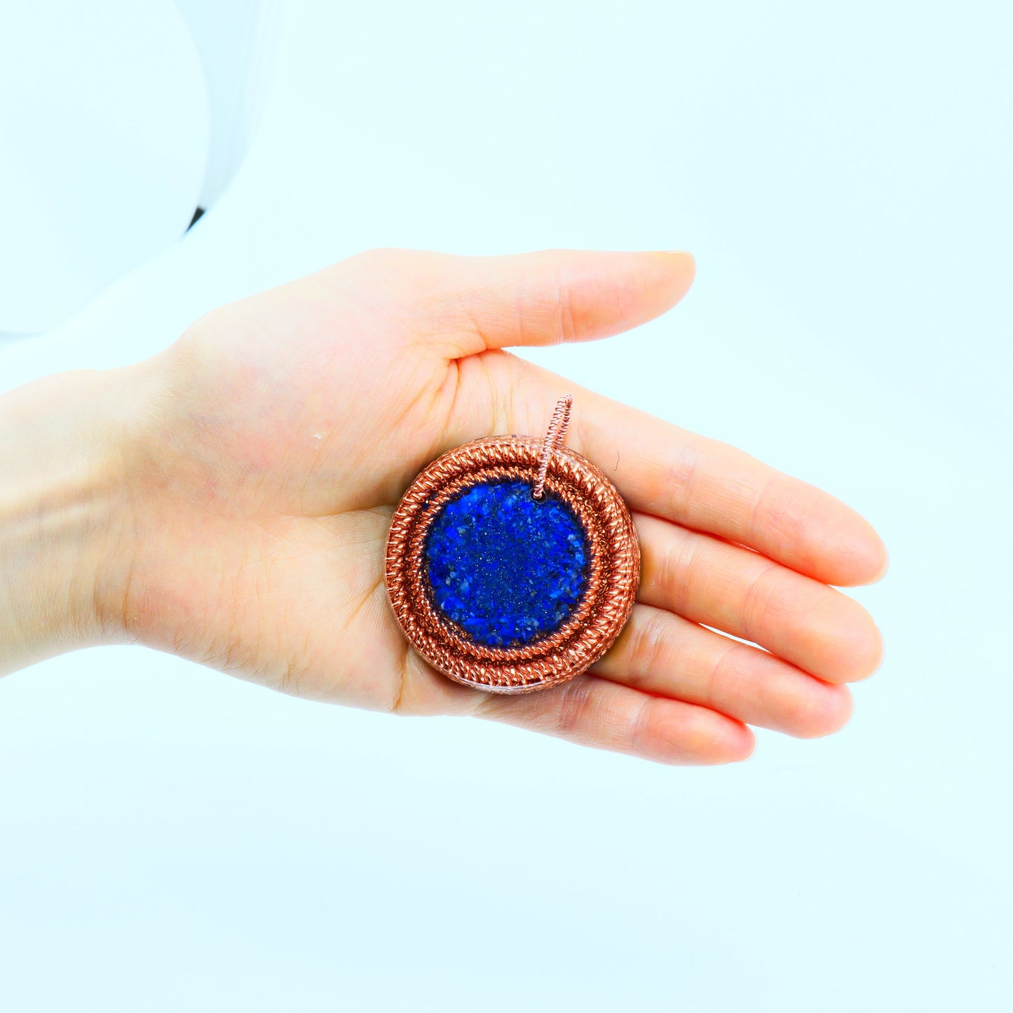 Pocket Orgonite & Necklace — Lapis Lazuli