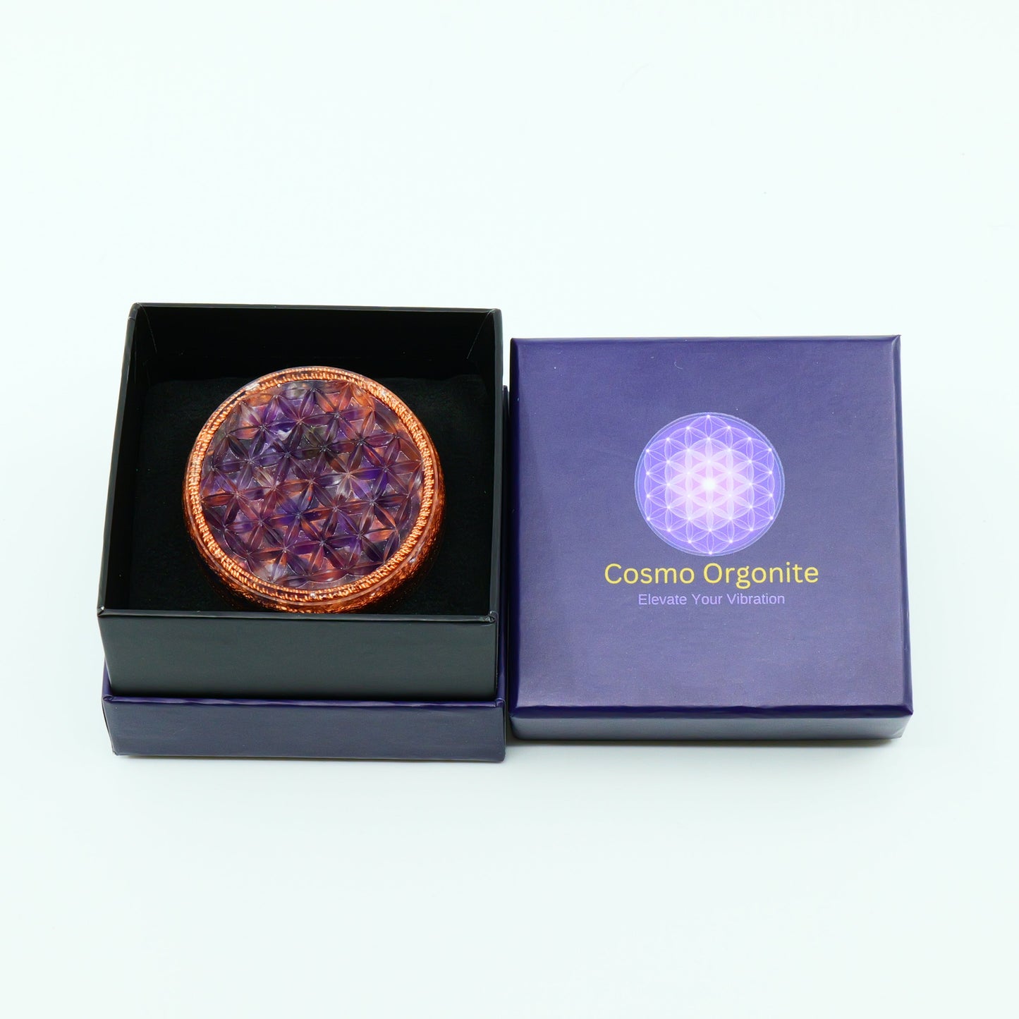 Flower of Life — Amethyst