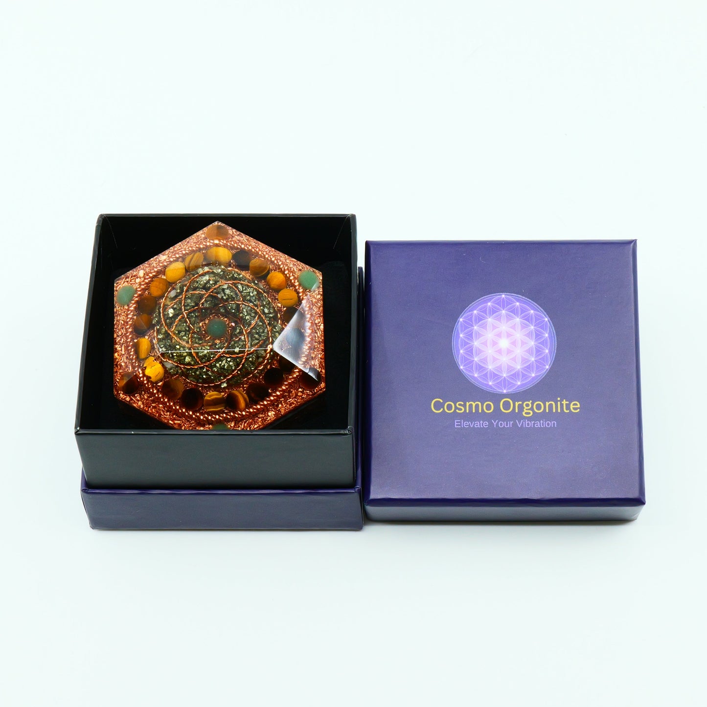 Hexagon — Pyrite Rodin Coil