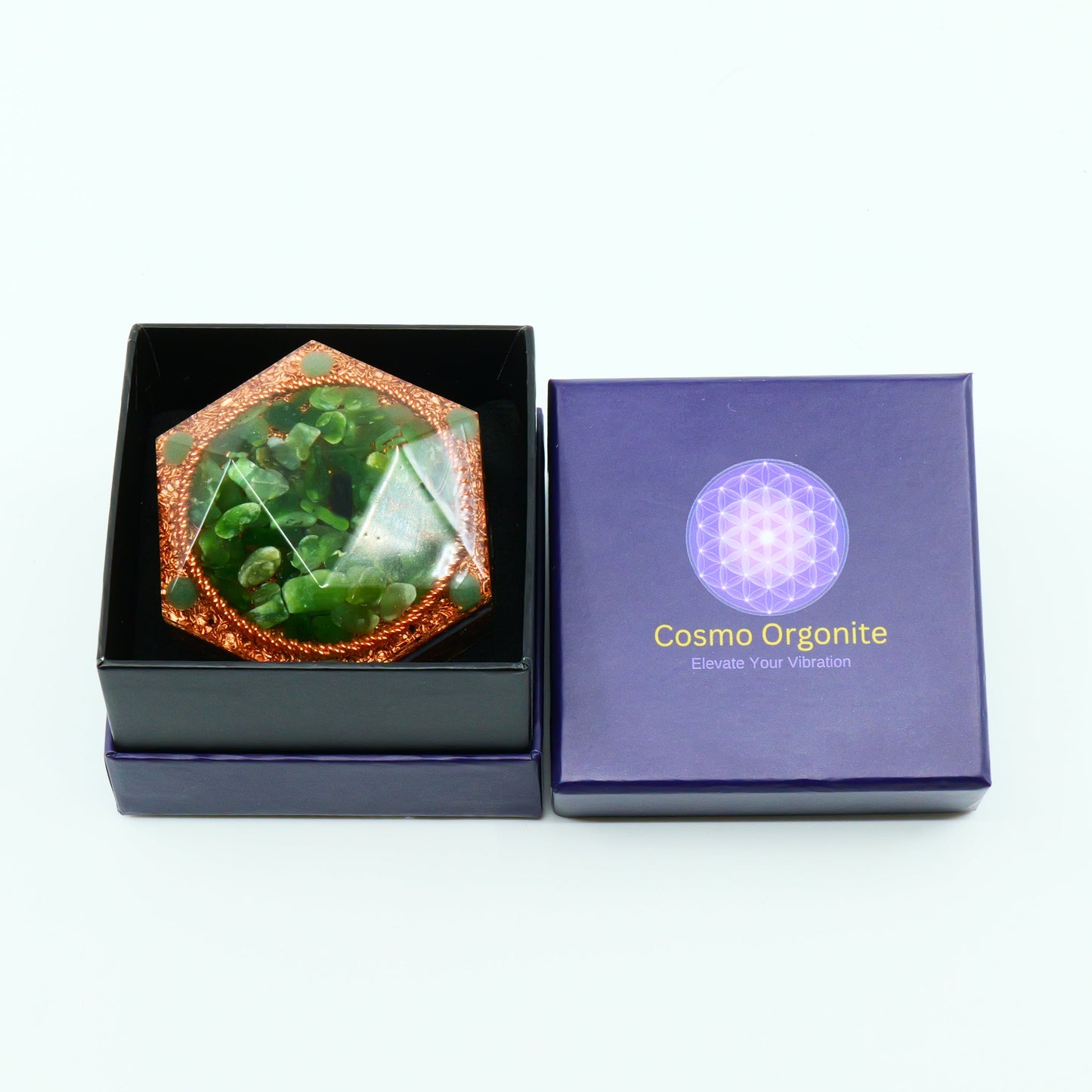 Hexagon — Green Jade