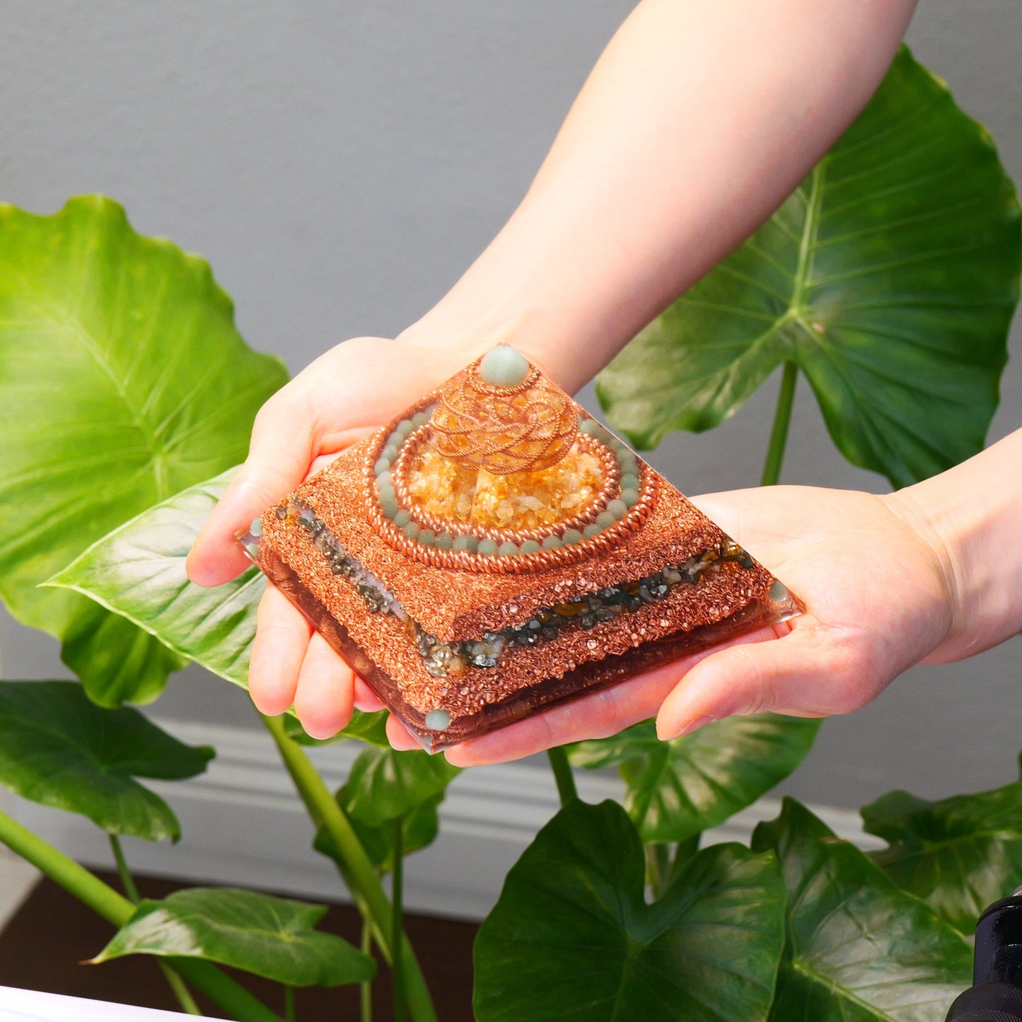 Pyramid — Citrine Rodin Coil