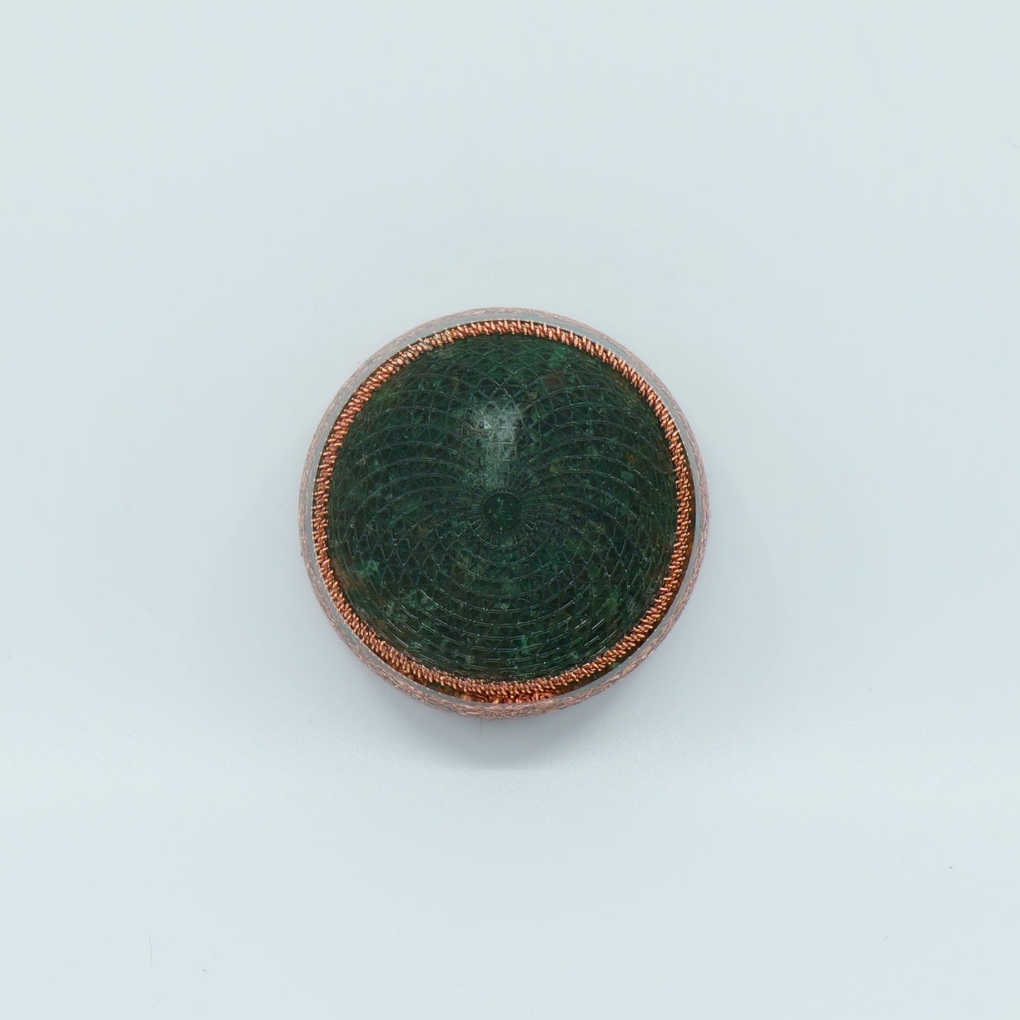 Torus — Green Aventurine Rodin Coil