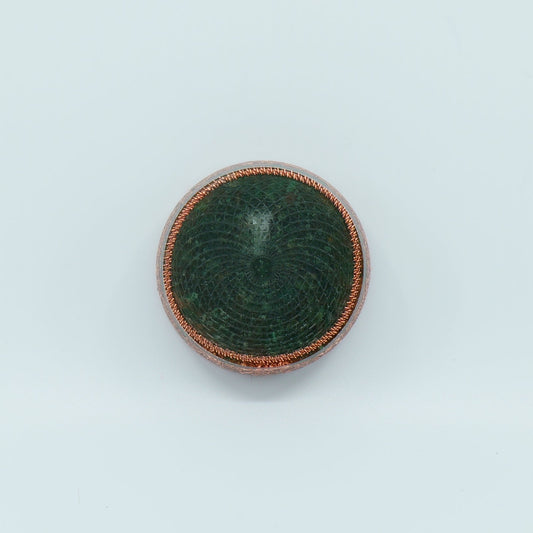 Torus — Green Aventurine Rodin Coil